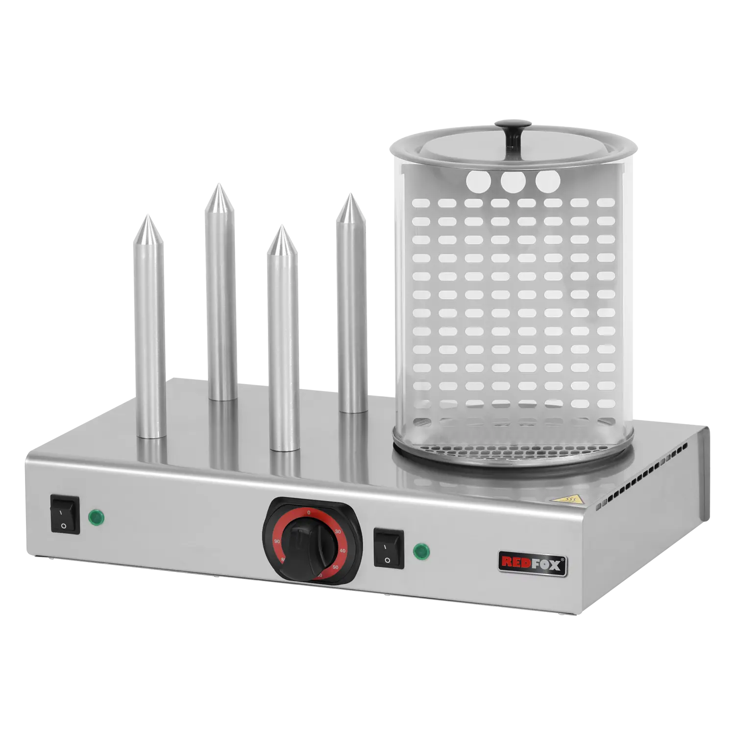 Hot dog 4 trn s nádobou | REDFOX - HD 04 N