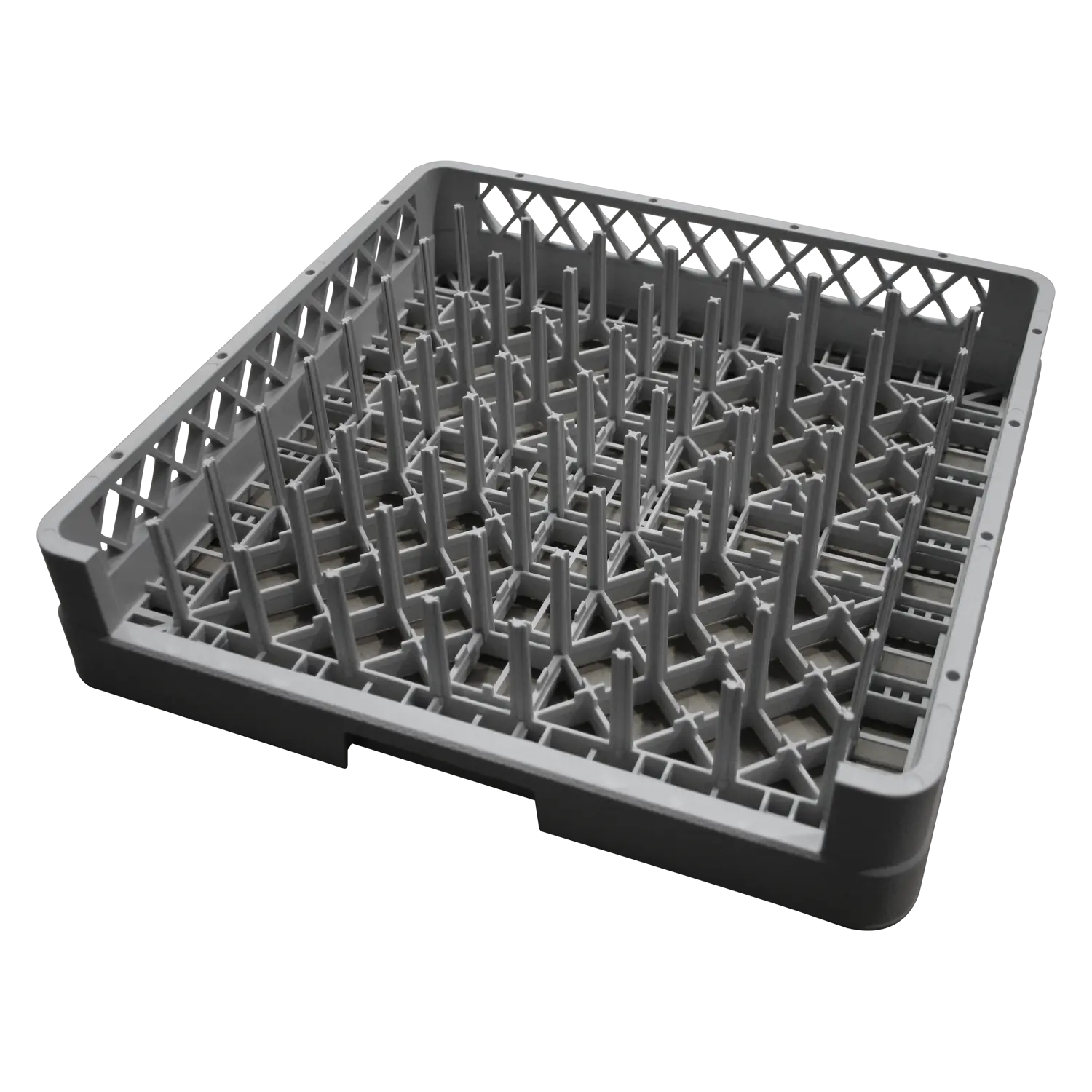 Koš plastový na talíře, podnosy a GN 50x50x11 | REDFOX - C 1004