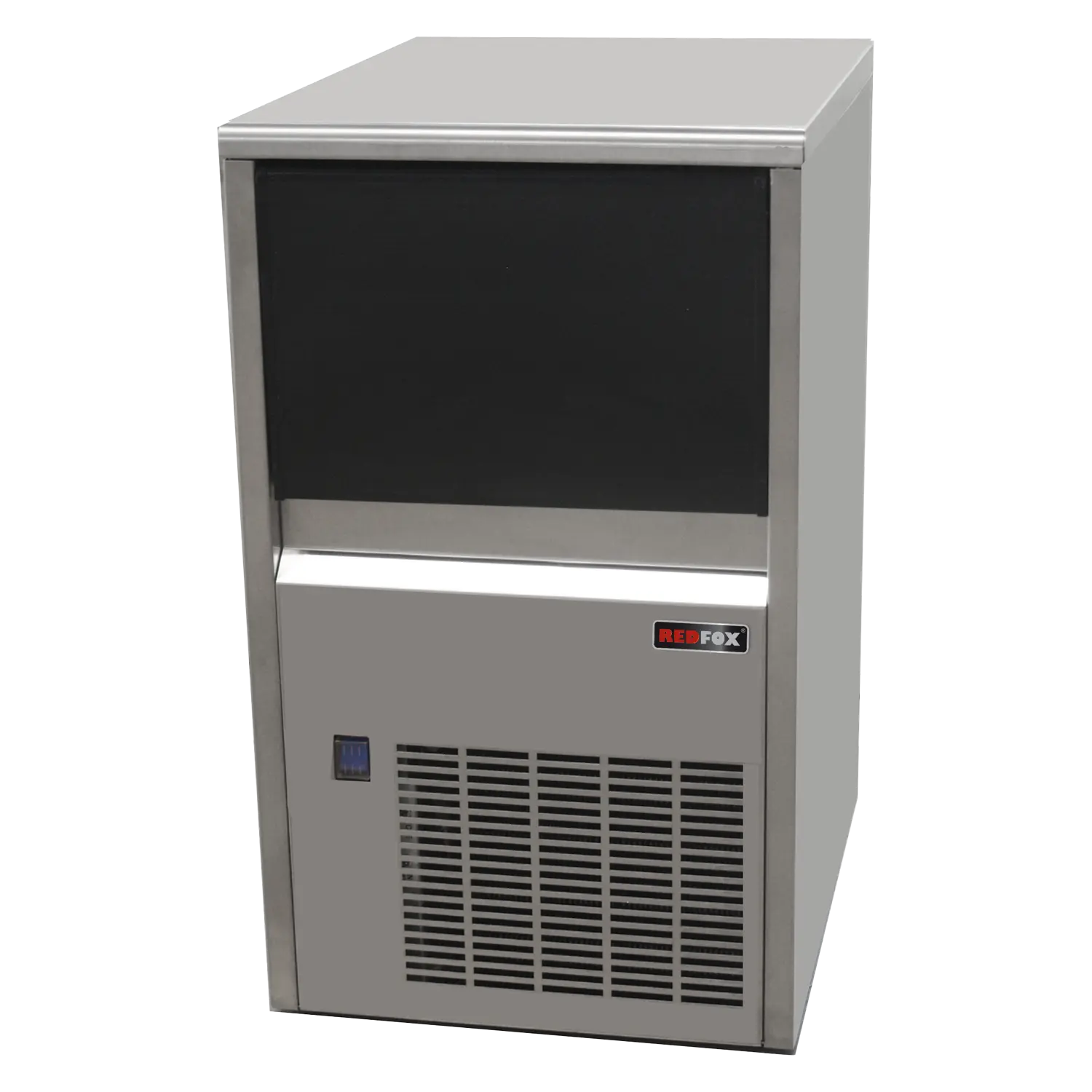 Výrobník ledu chlazený vodou kostkový led 14 g 22 kg / 24 h | REDFOX - SS 25 W
