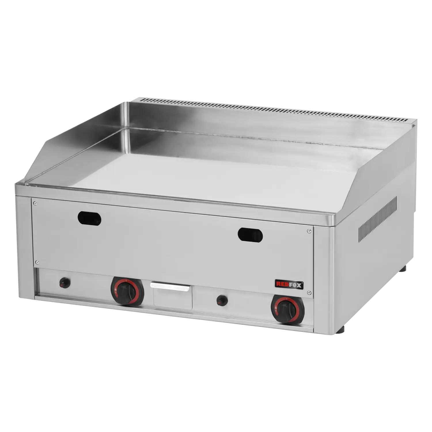 Grilovací deska 65x48 plynová chromovaná hladká stolní | REDFOX - FTHC 60 G