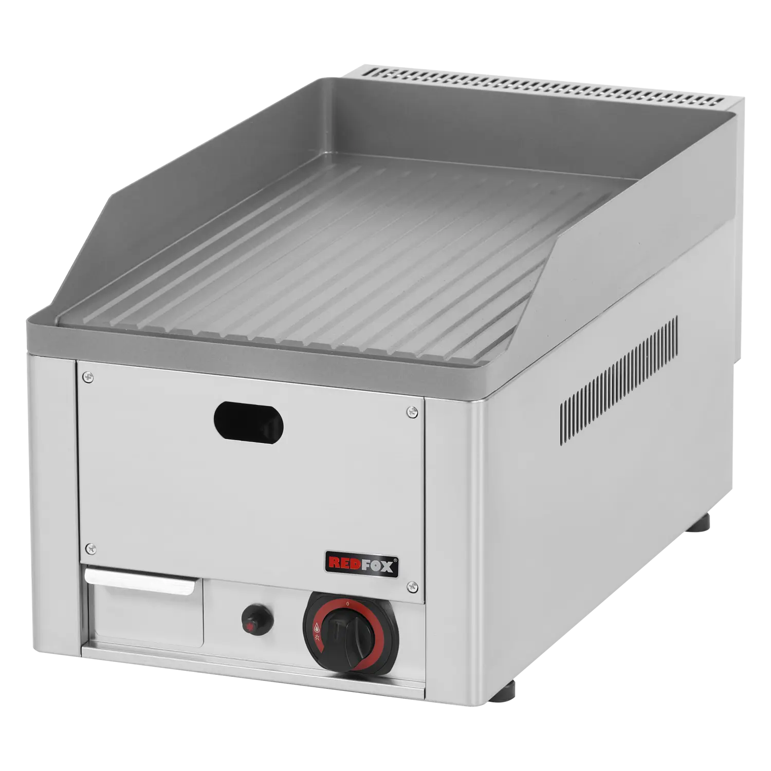 Grilovací deska 32x48 plynová rýhovaná stolní | REDFOX - FTR 30 G