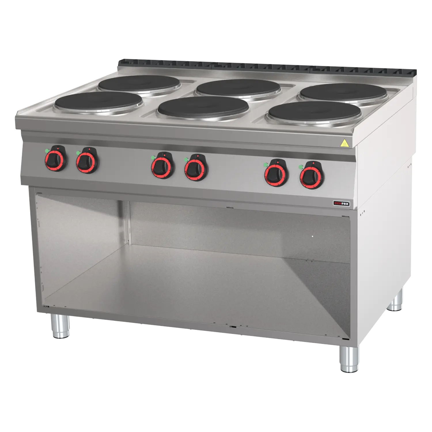 Sporák elektrický 6 ploten | REDFOX - SP 90/120 E