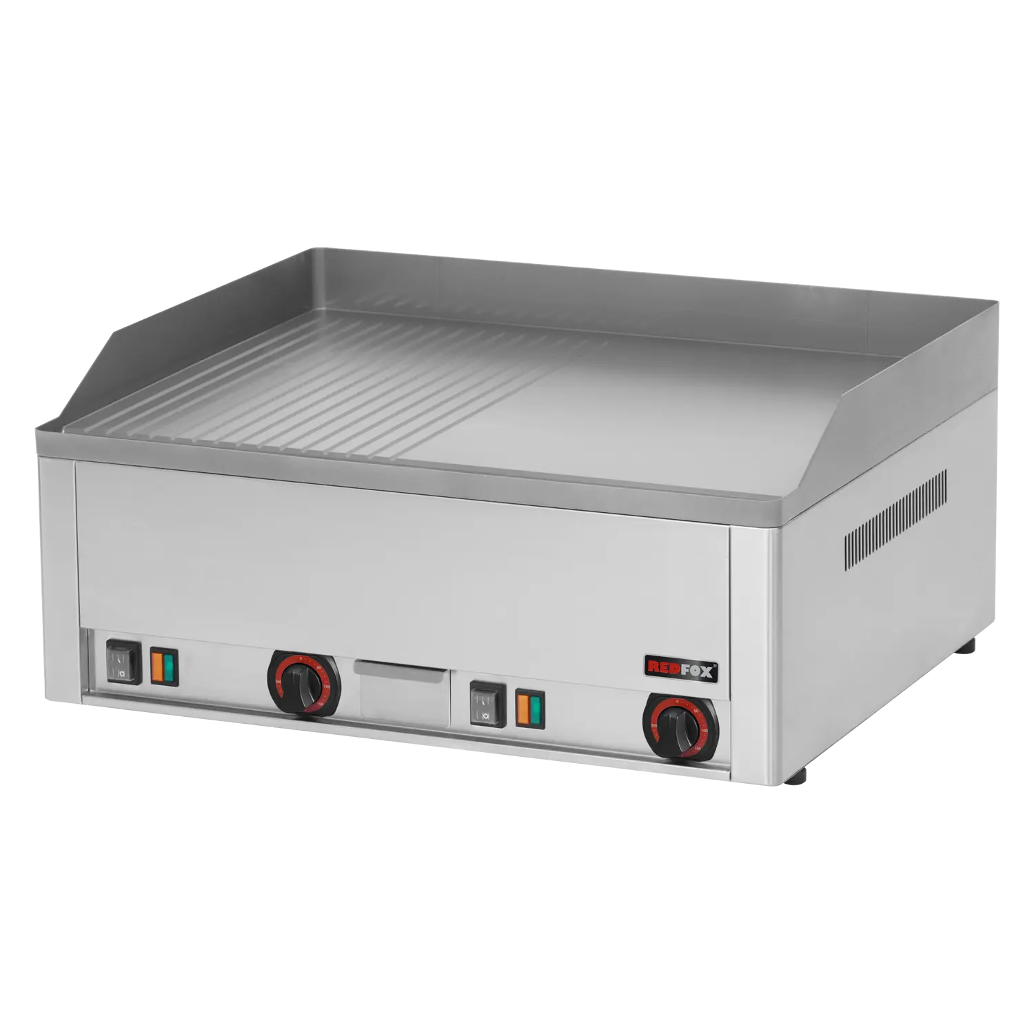 Grilovací deska 65x48 elektrická kombinovaná stolní 400 V | REDFOX - FTHR 60 E