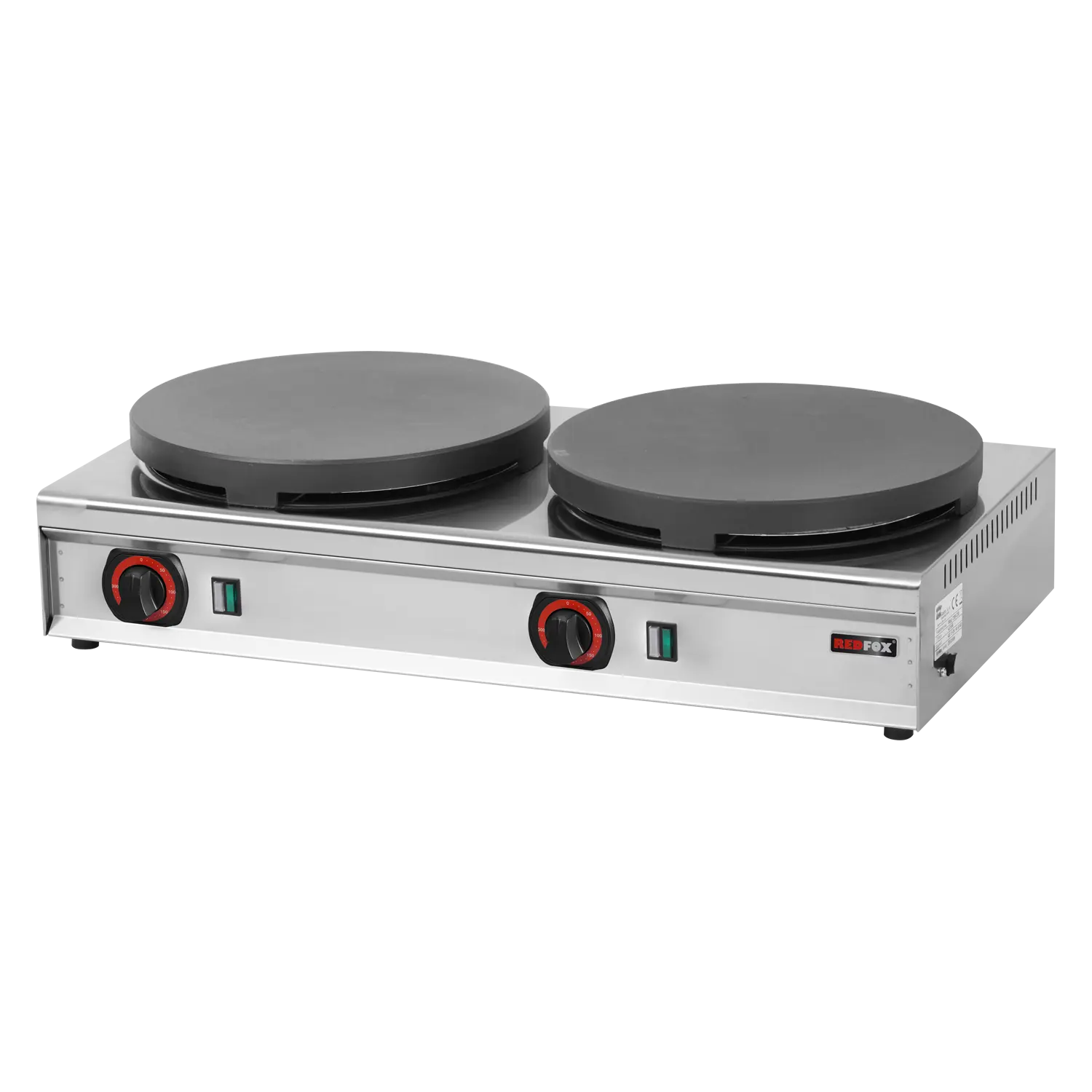 Palačinkovač elektrický dvojitý 2x d=35 cm 400 V | REDFOX - CRE 235