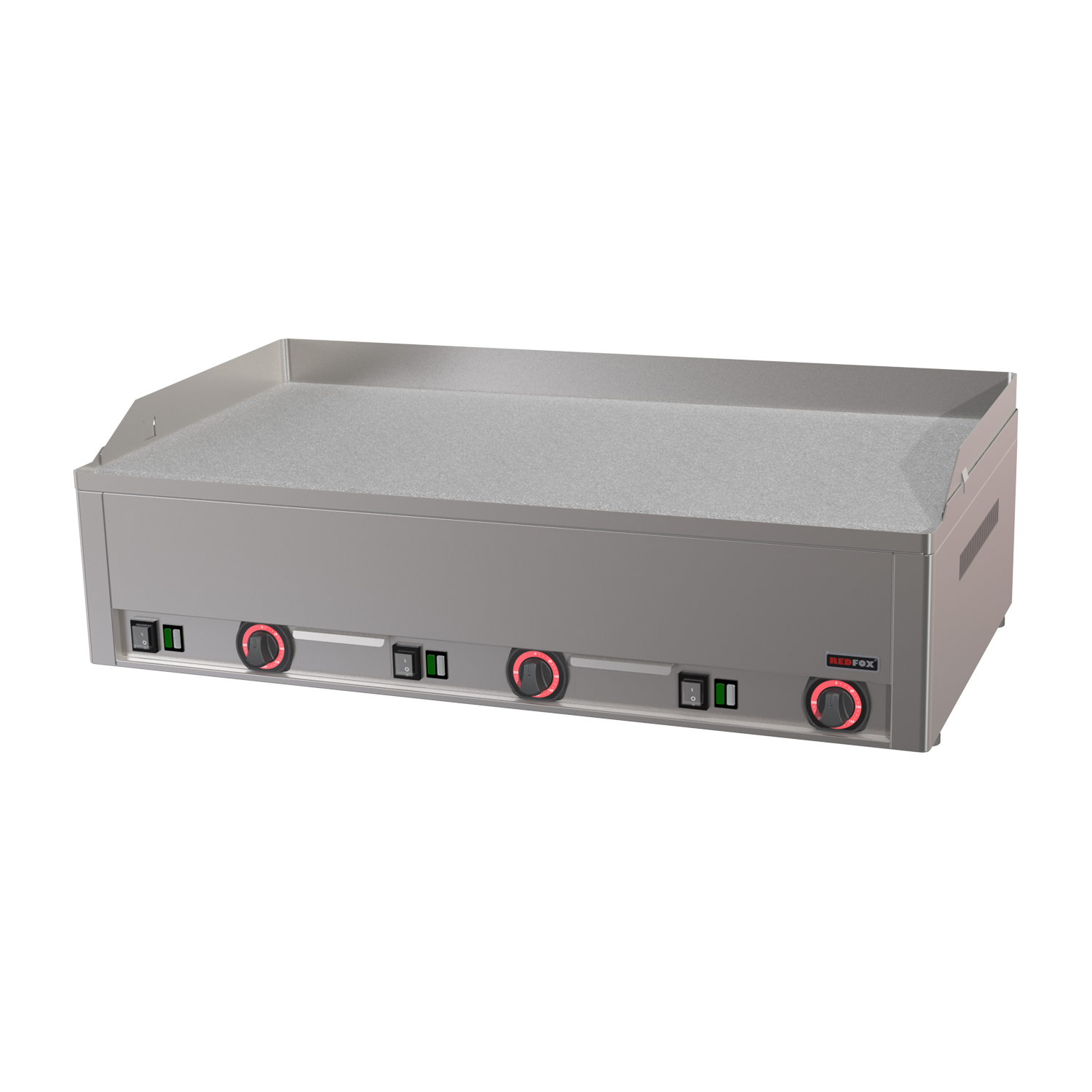 Grilovací deska 97x48 elektrická durable chrom hladká stolní 400 V | REDFOX - FTHC 90 E