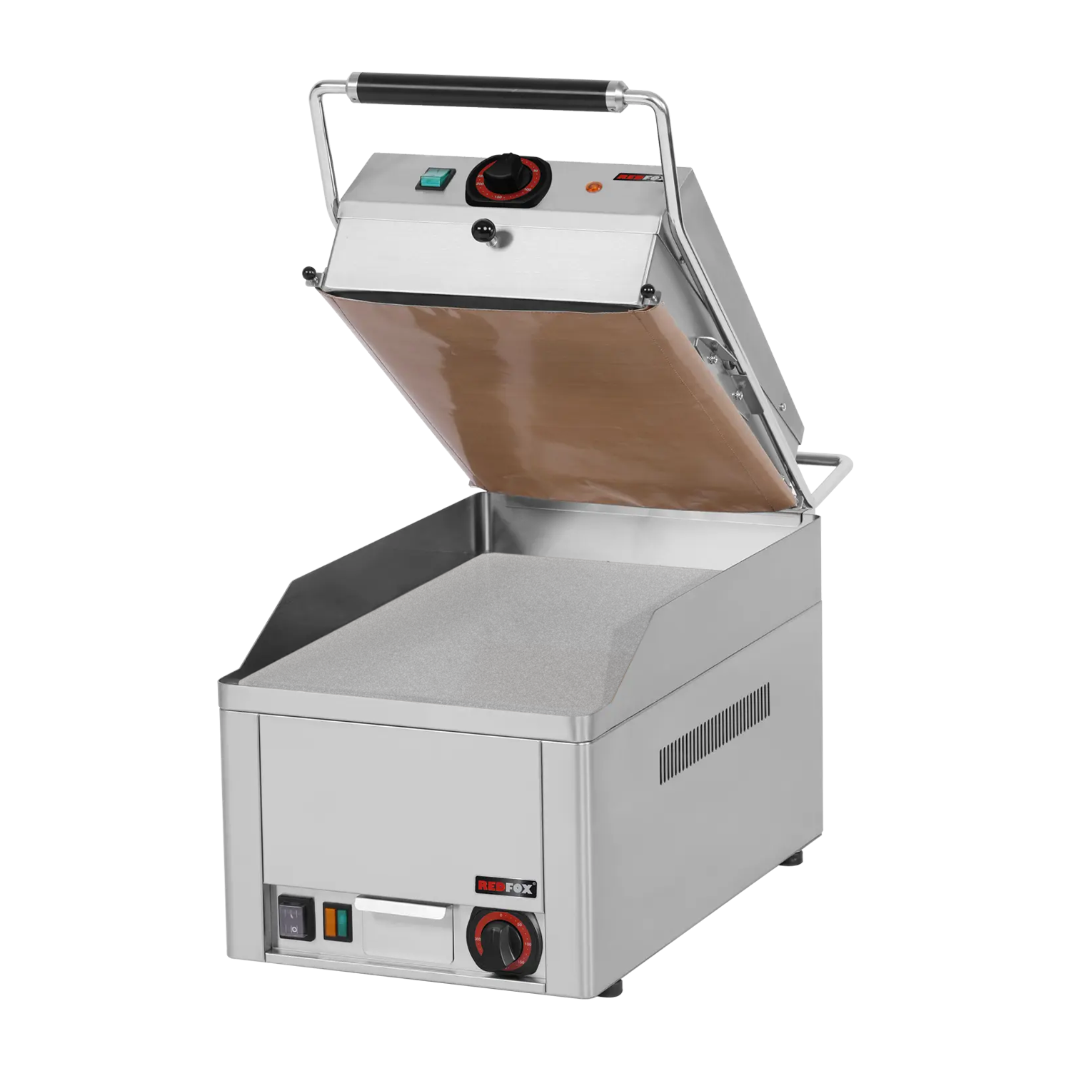 Steak gril elektrický 32x48 stolní durable chrom | REDFOX - KD 33 E