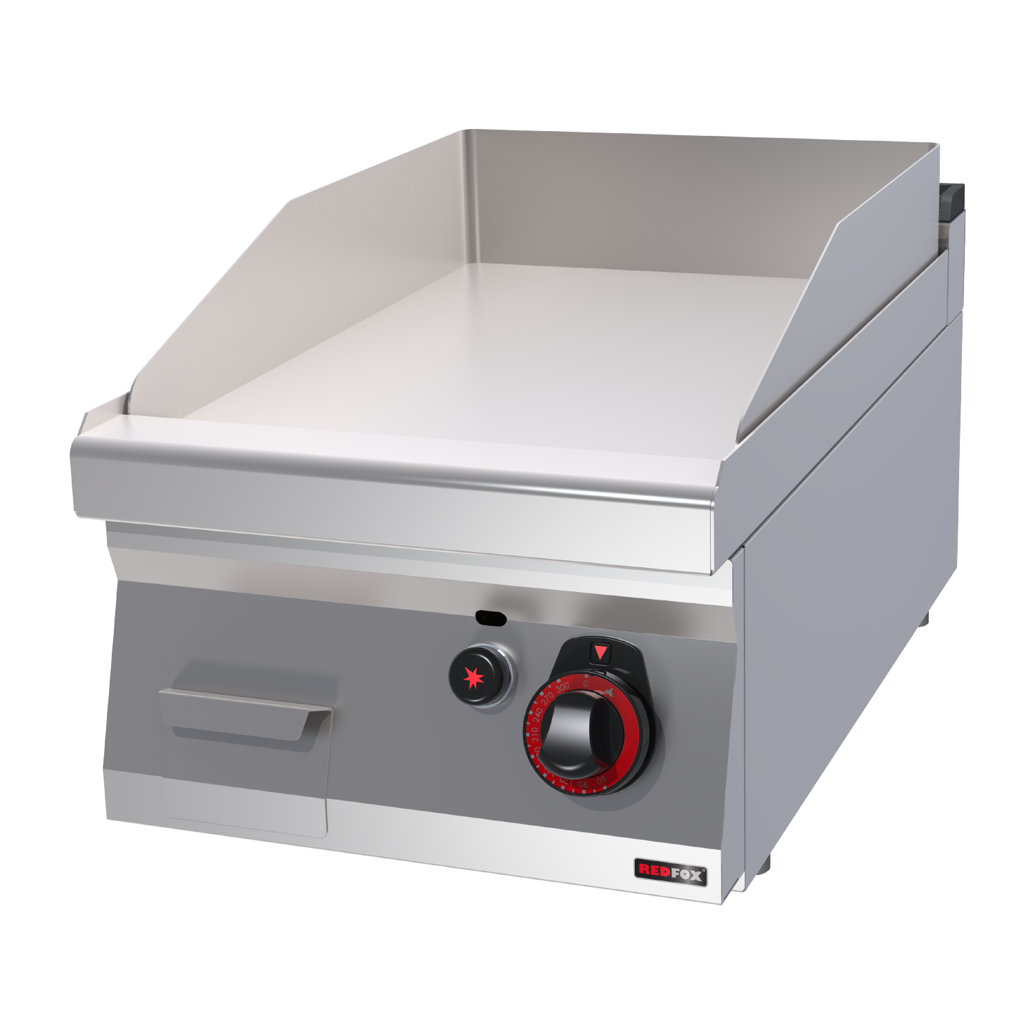 Grilovací deska 40x51 plynová hladká bez podestavby | REDFOX - FTH 70/04 G