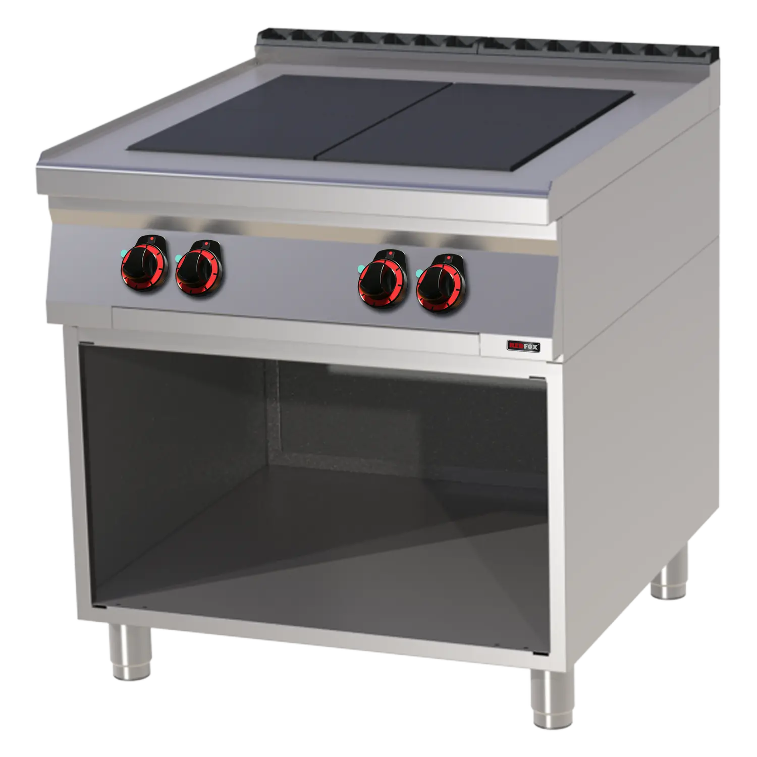 Sporák elektrický 4x plotýnka s podestavbou 400 V | REDFOX - SPL 90/80 E