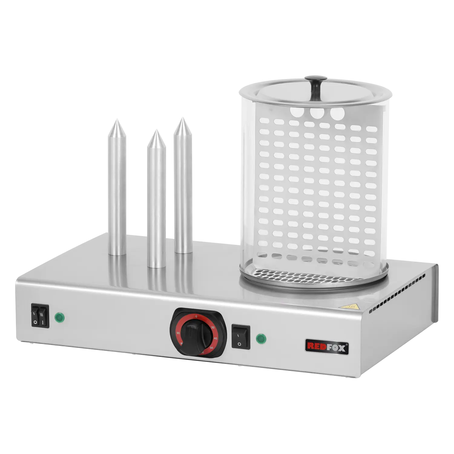 Hot dog 3 trn s nádobou | REDFOX - HD 03 N