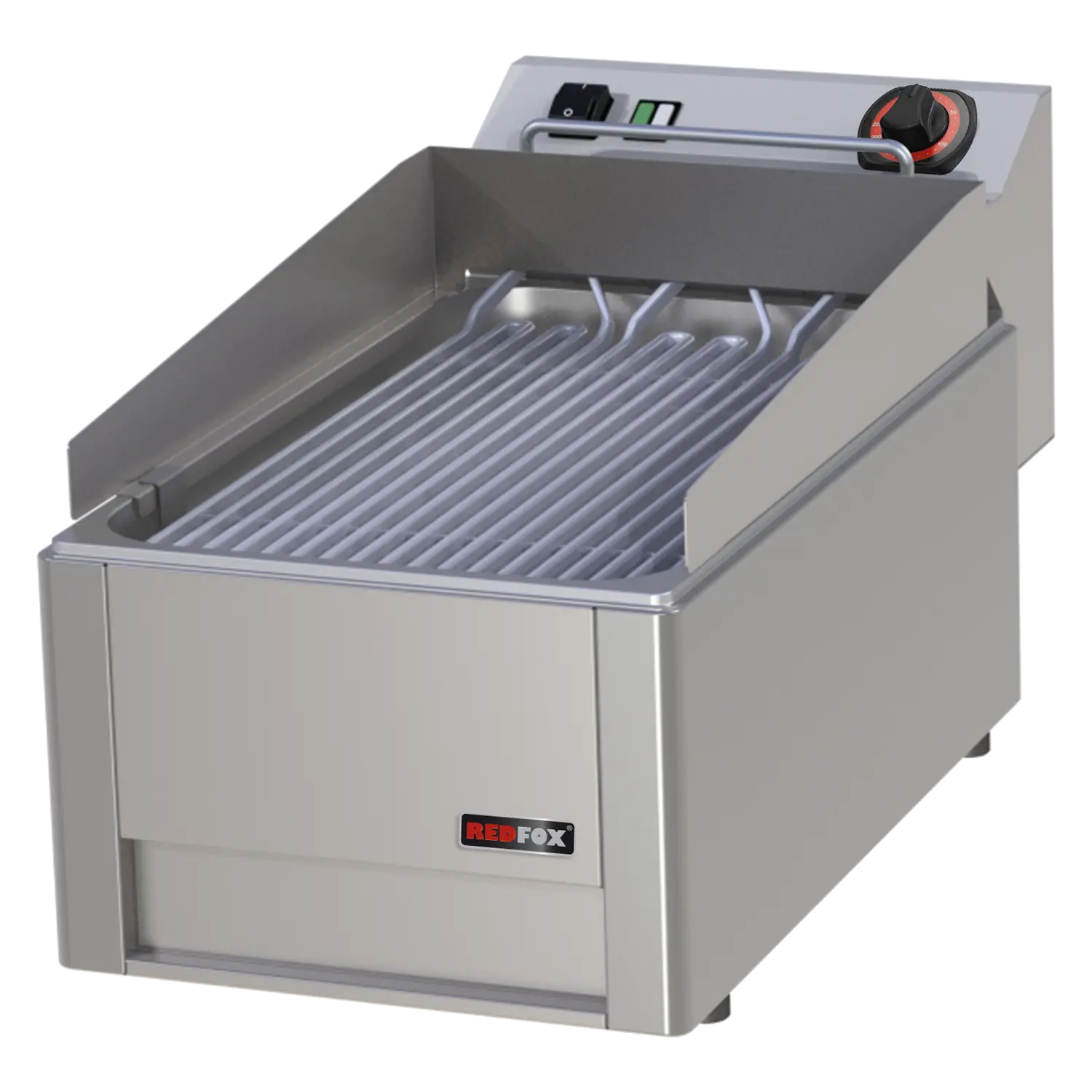 Vodní gril elektrický ohřev přímý 31x48 stolní 230 V | REDFOX - GV 30 E