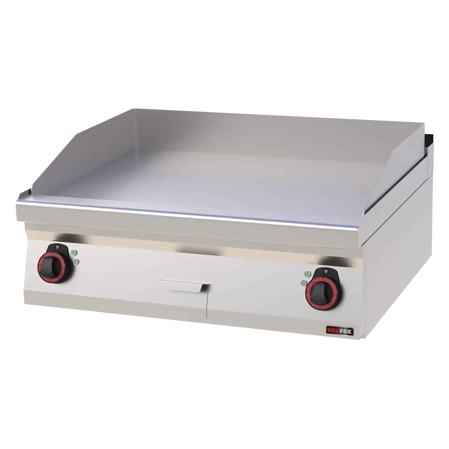 Grilovací deska 80x51 elektrická hladká bez podestavby 400 V | REDFOX - FTH 70/08 E