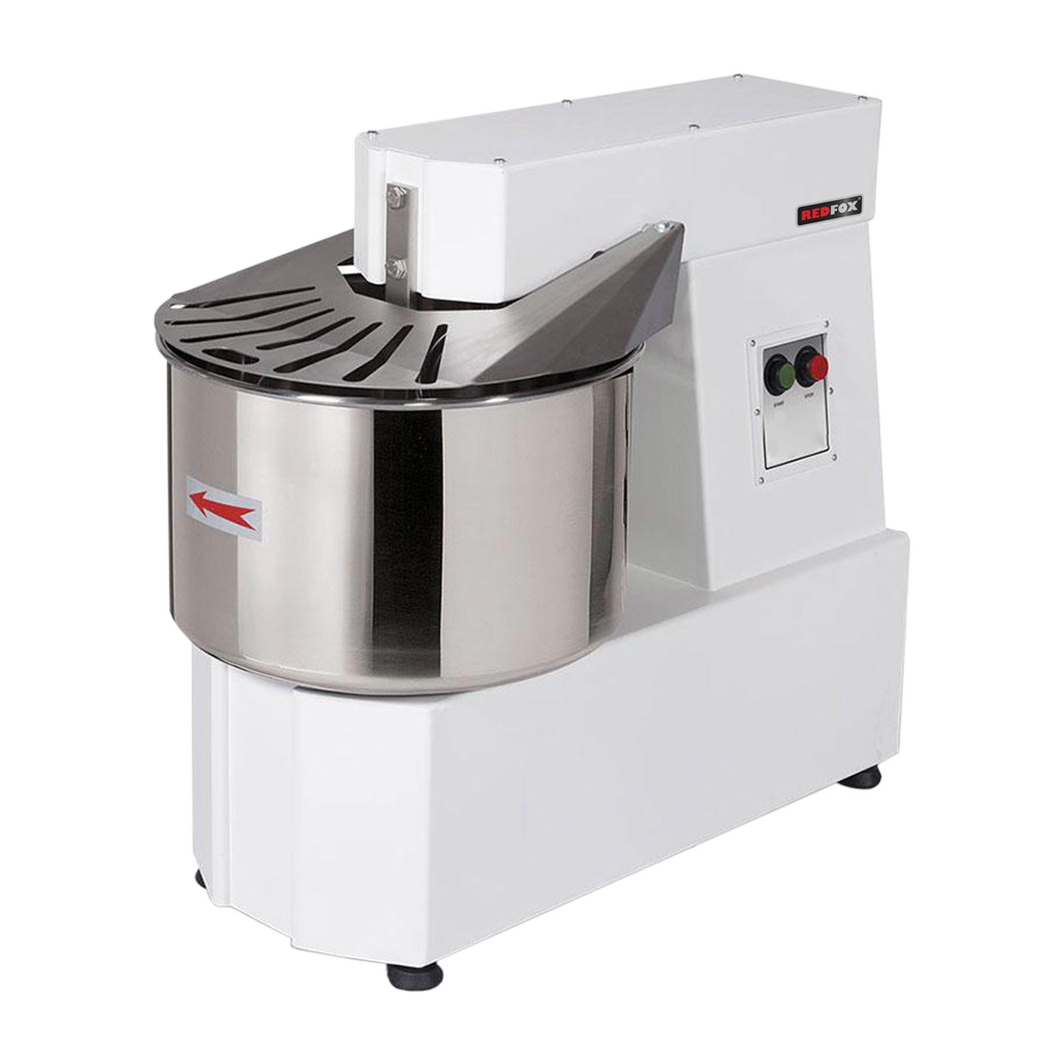 Hnětač těsta jednorychlostní neodnímatelná nádoba 15 l 230 V | REDFOX - HTF 15