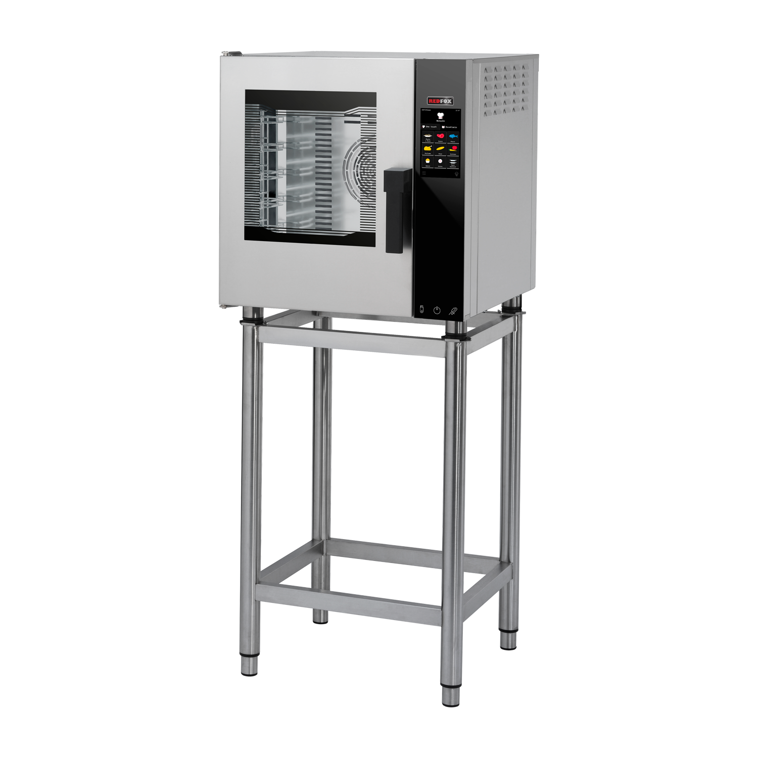 Konvektomat elektrický nástřik dotykový barevný levé dveře 5x GN 2/3 | REDFOX - MPDN 0523 EL