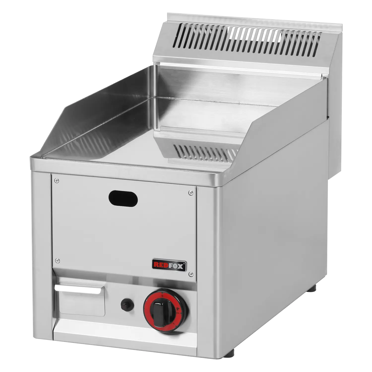 Grilovací deska 32x48 plynová chromovaná hladká bez podestavby | REDFOX - FTHC 30 GL