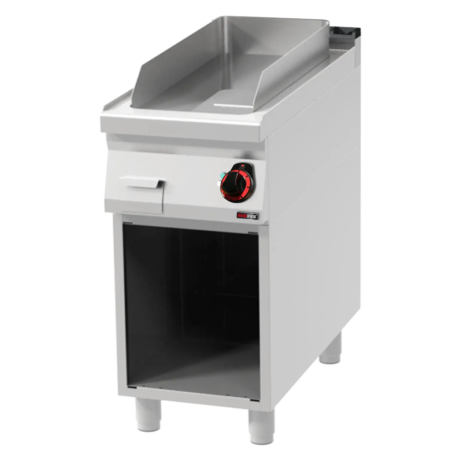 Grilovací deska 31x65 elektrická hladká s podestavbou 400 V | REDFOX - FTH 90/40 E