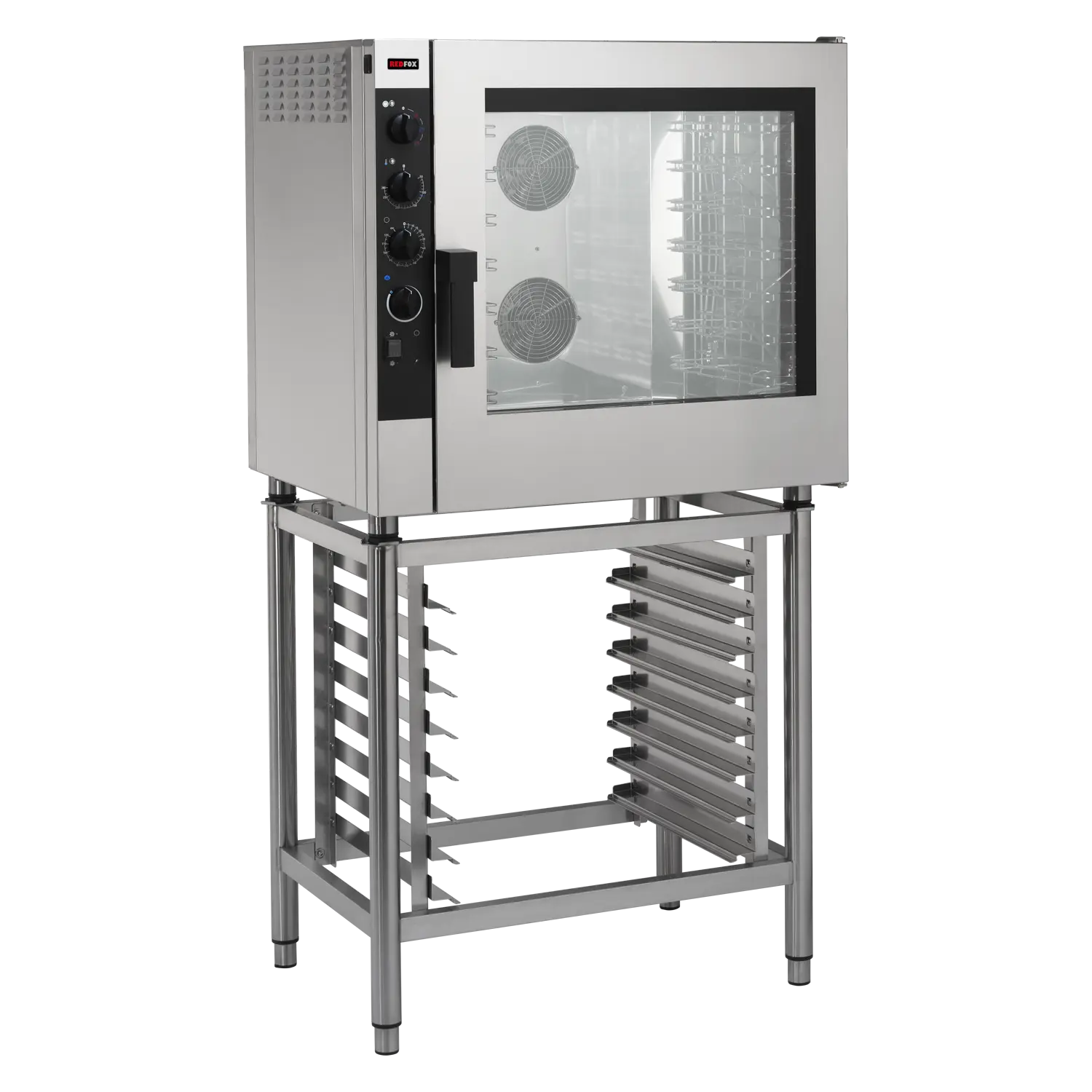 Konvektomat elektrický 7x GN 1/1 manuální, nástřik 400 V | REDFOX - EPM 0711 E